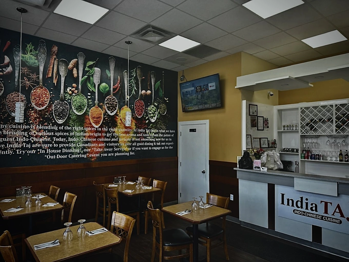 Authentic Indian cuisine at India Taj Indo-Chinese Cuisine - Best Indian restaurant in Sherwood Park, AB