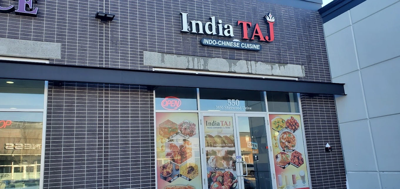 Best Indian restaurant India Taj Indo-Chinese Cuisine in Sherwood Park, AB