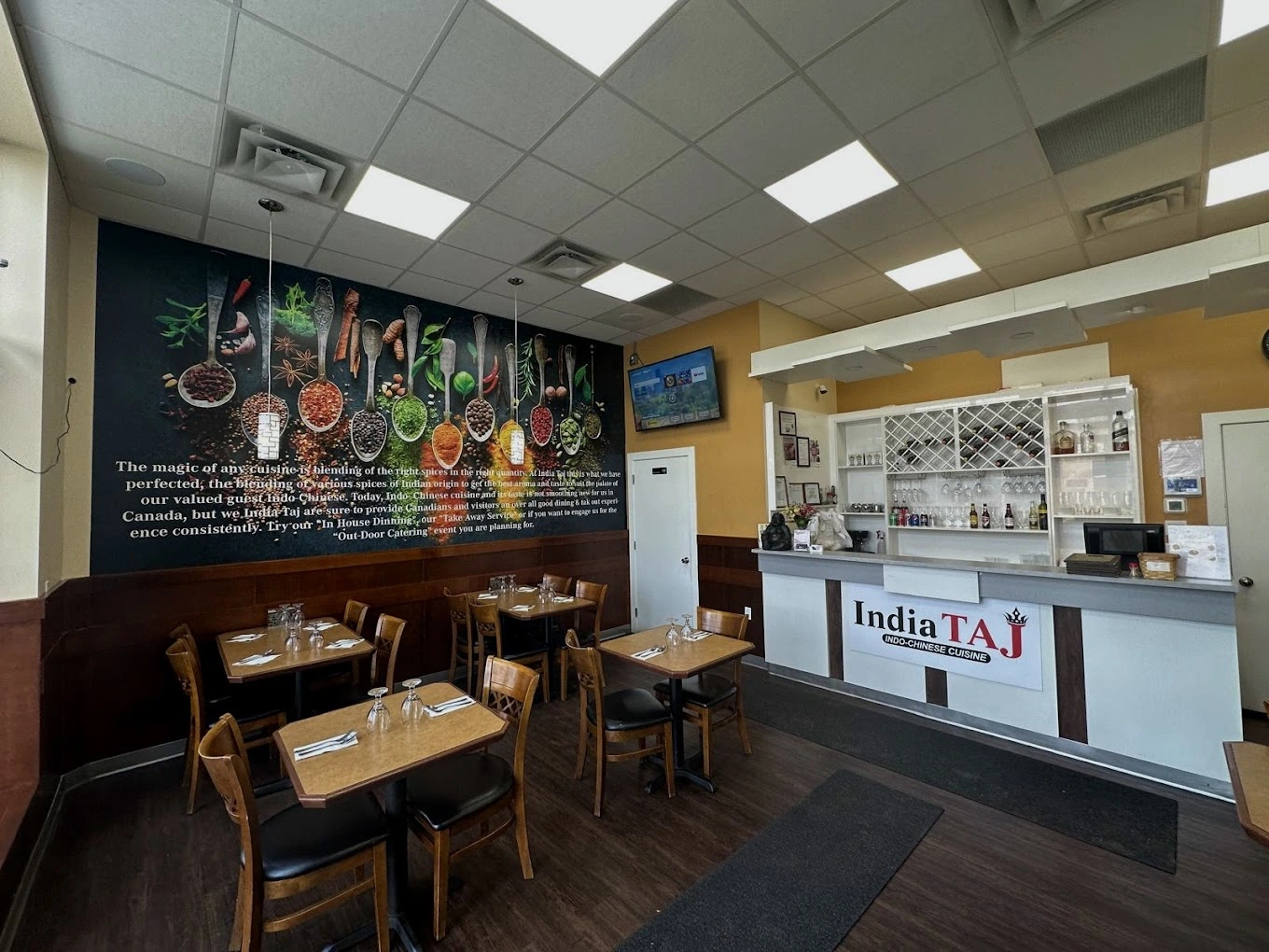 Experience authentic Indian cuisine at India Taj Indo-Chinese Cuisine in Sherwood Park